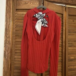 Free People Scarlet Long Sleeve Top